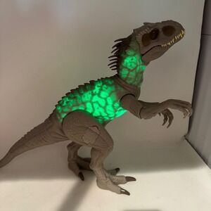 Jurassic World Indominus Rex Camouflage n Battle Light Up Dinosaur Working